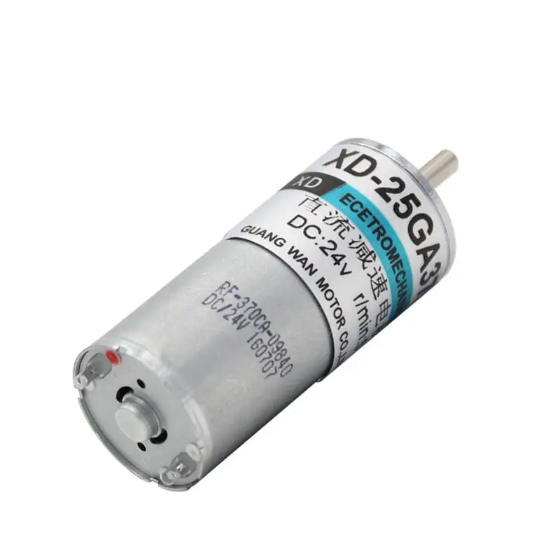 12V24V miniature DC gear motor 5W slow forward and reverse gear small motor 25 low speed speed motor
12V24V miniature DC gear motor 5W slow forward and reverse gear small motor 25 low speed speed motor