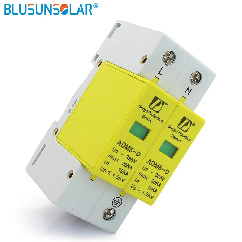 50 Pieces/lot Wholesale Din Rail 35mm Hot Selling Lightning Surge Protectors 10KA 2P 385V Surge Protection Device Solar
50 Pieces/lot Wholesale Din Rail 35mm Hot Selling Lightning Surge Protectors 10KA 2P 385V Surge Protection Device Solar