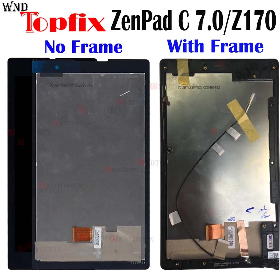 Оригинальный жк дисплей 7 0 дюймов протестированный для Asua ZenPad C Z170 Z170C Z170CG