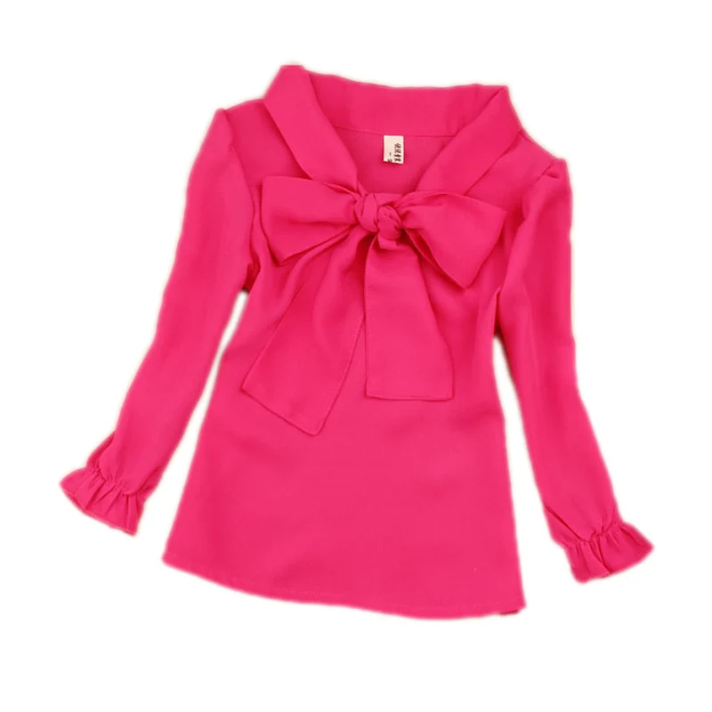 2019 Spring Kid Clothes Chiffon Girls Blouse Children Clothing Big Bow Tie School Girl White Blouse Children Shirt Tops 5 Color
2019 Spring Kid Clothes Chiffon Girls Blouse Children Clothing Big Bow Tie School Girl White Blouse Children Shirt Tops 5 Color