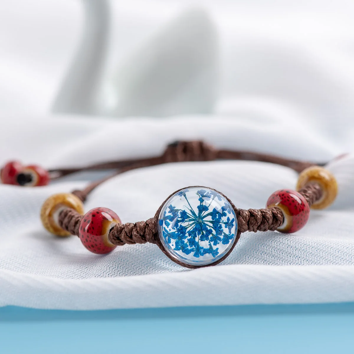 Flower in Glass Charms Bracelets Crystal Hand-made Transparency Charms Bracelets Original jewelry For women #EY309
Flower in Glass Charms Bracelets Crystal Hand-made Transparency Charms Bracelets Original jewelry For women #EY309