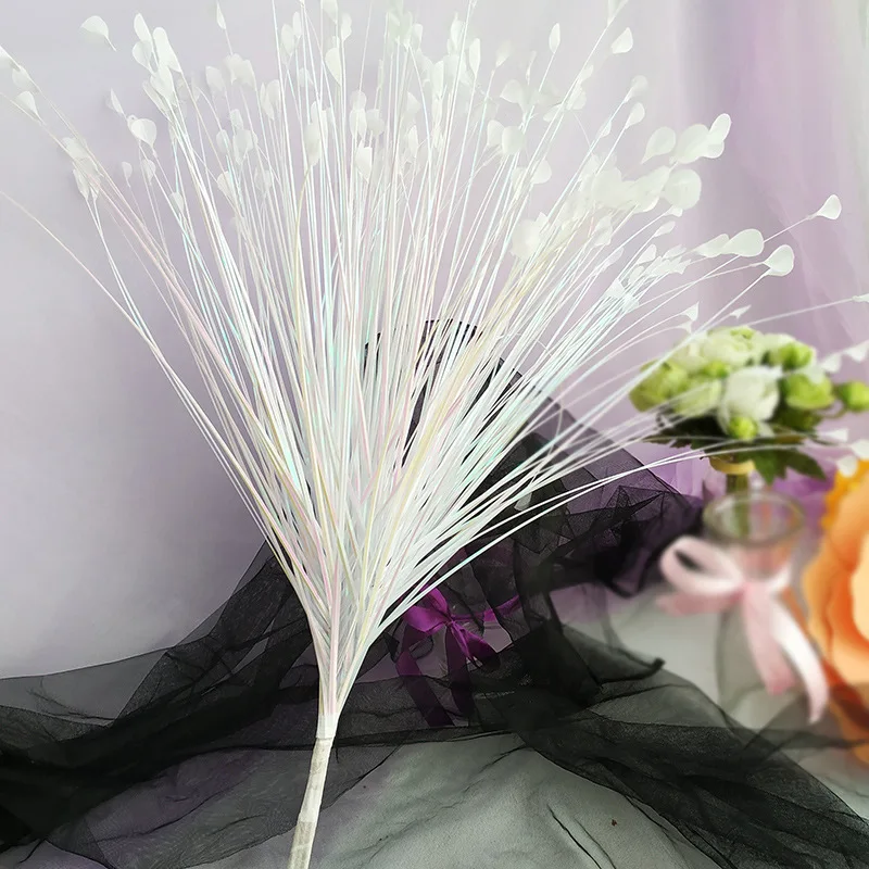 3pcs Artificial Grass Reed Flower Bling Glitter Butterfly Plant Wedding Flower Arrangement Christmas Home Decoration Material
3pcs Artificial Grass Reed Flower Bling Glitter Butterfly Plant Wedding Flower Arrangement Christmas Home Decoration Material