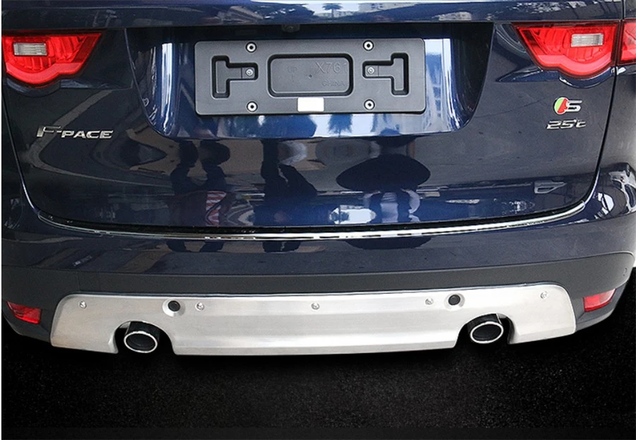 For Jaguar F-PACE 2016.2017 240PS R-SPORT/380PS S Bumper Protector Guard Skid Plate Front & Rear High Quality Stainless Steel
For Jaguar F-PACE 2016.2017 240PS R-SPORT/380PS S Bumper Protector Guard Skid Plate Front & Rear High Quality Stainless Steel