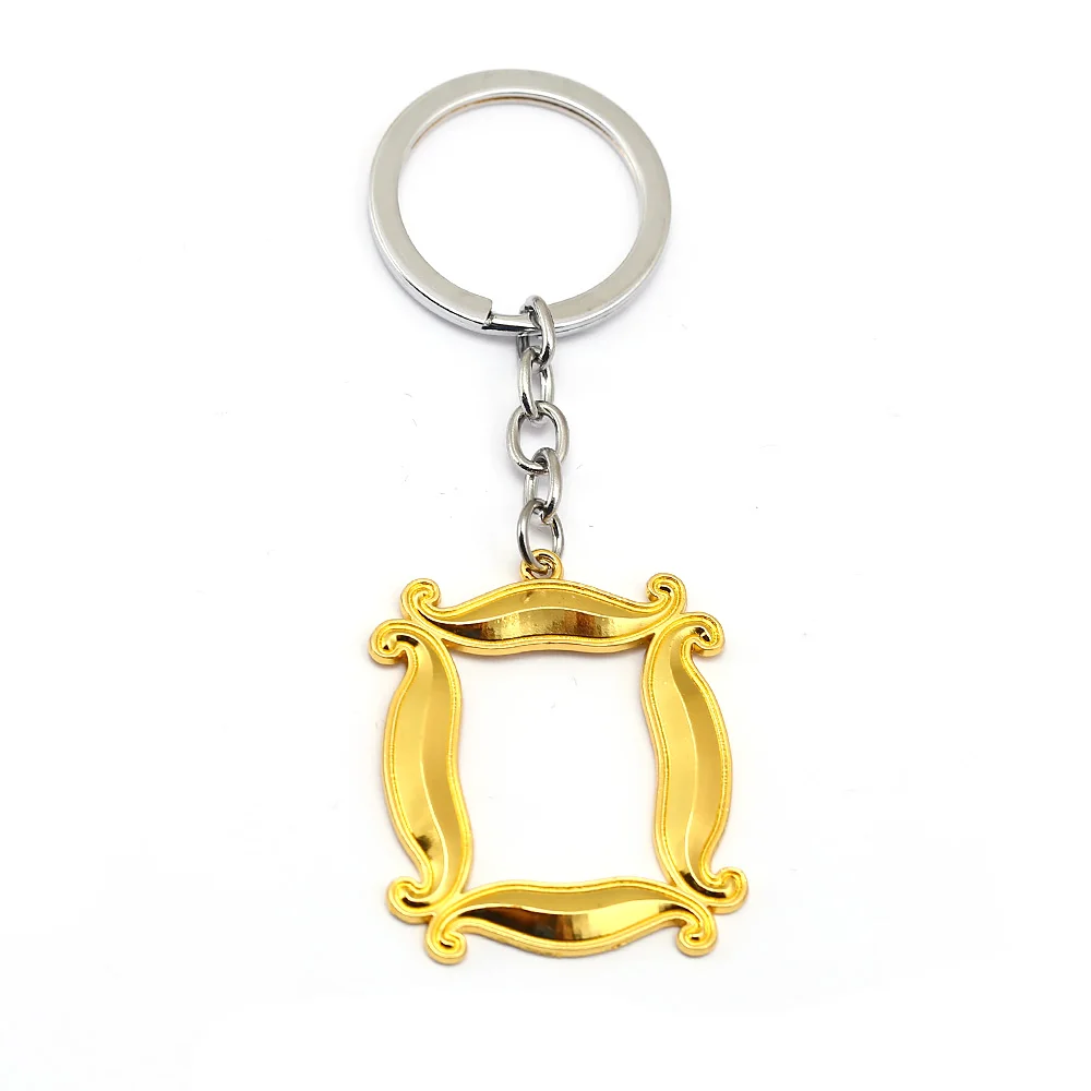 TV Show Friends Keychain Men Gold Metal Photo Frame Pendant Key Chain Women Car Bag Pendant Jewelry llaveros porte clef trinket
TV Show Friends Keychain Men Gold Metal Photo Frame Pendant Key Chain Women Car Bag Pendant Jewelry llaveros porte clef trinket