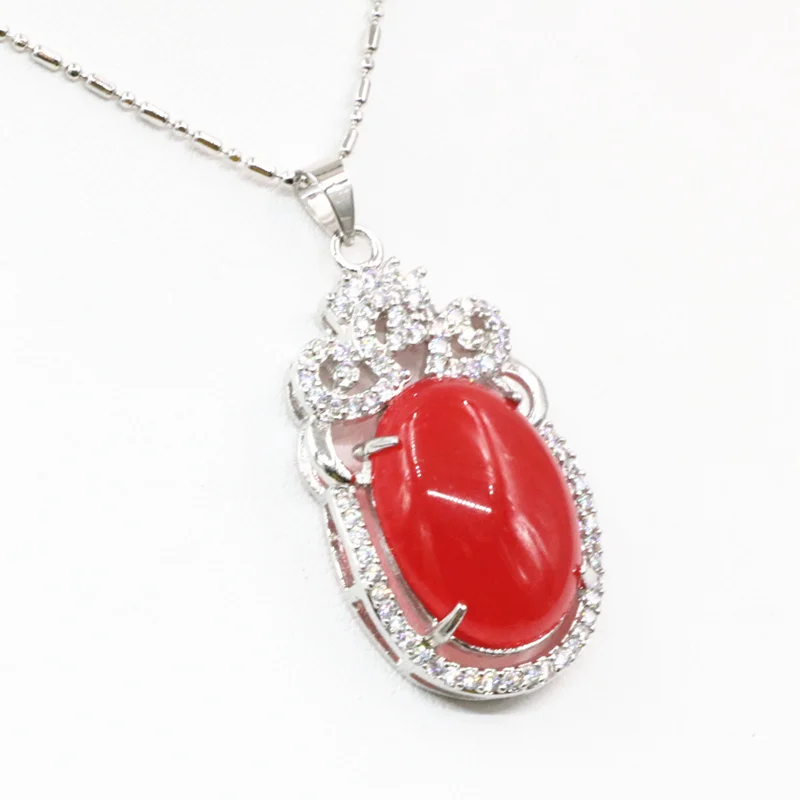 Drop Stone Pendant 20x35mm Zircon Inlay Necklace Chain For Women Natural Stones Jades Pendants Stainless Steel Jewelry B3366
Drop Stone Pendant 20x35mm Zircon Inlay Necklace Chain For Women Natural Stones Jades Pendants Stainless Steel Jewelry B3366