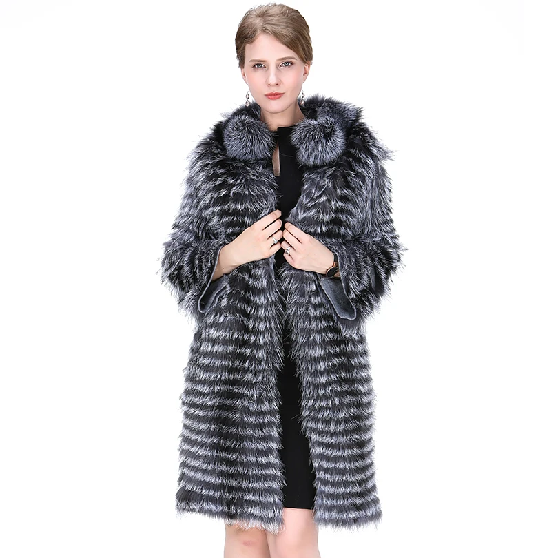 A real silver Fox fur coat a natural fur coat a quality fox coat A stylish women's fur coat
A real silver Fox fur coat a natural fur coat a quality fox coat A stylish women's fur coat