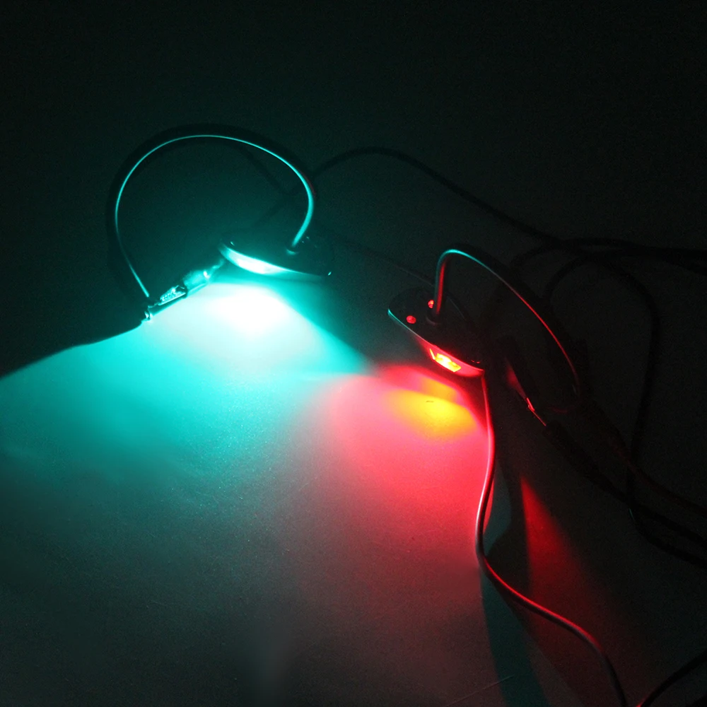 1Pair Red Green Stainless Steel Port Starboard Light LED Navigation Light for 12V Marine Boat Yacht
1Pair Red Green Stainless Steel Port Starboard Light LED Navigation Light for 12V Marine Boat Yacht