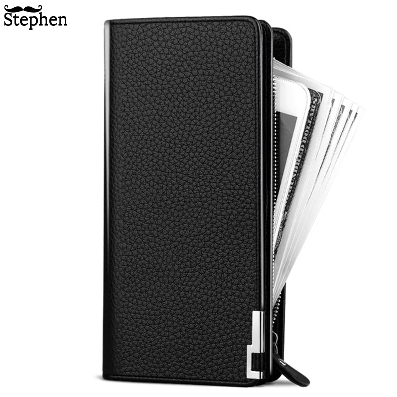 Men's Wallet with strap fashion men purse zipper Bussiness clutch wallet Large Capacity Phone Bag Long Passport Travel Wallet
Men's Wallet with strap fashion men purse zipper Bussiness clutch wallet Large Capacity Phone Bag Long Passport Travel Wallet