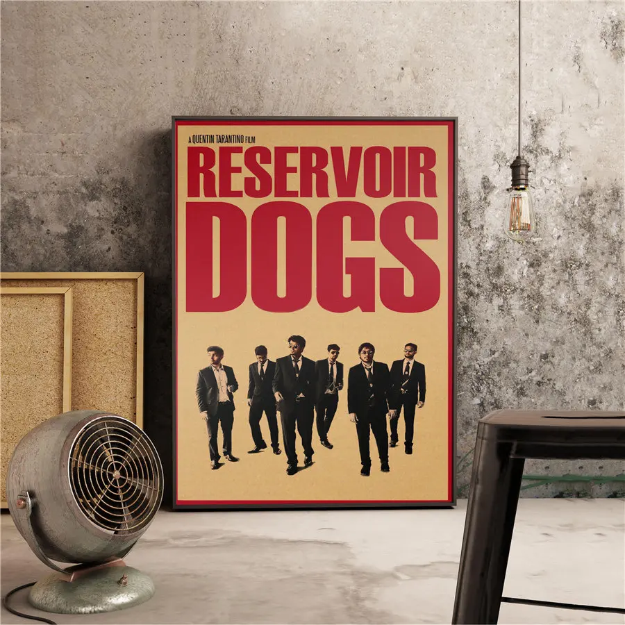 Reservoir Dogs Vintage movie poster retro art painting antique print picture wall sticker bar pub cafe home 45.5x31.5cm
Reservoir Dogs Vintage movie poster retro art painting antique print picture wall sticker bar pub cafe home 45.5x31.5cm