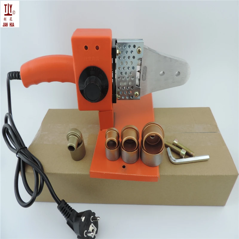 JIANHUA 16mm-32mm Water Welder, Temperature Controled Plastic Pipe welding machine, Ppr Welder, Paper box package
JIANHUA 16mm-32mm Water Welder, Temperature Controled Plastic Pipe welding machine, Ppr Welder, Paper box package