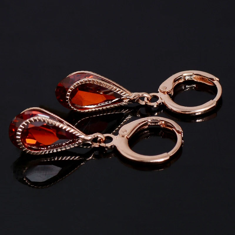 Women Fashion Jewelry Colorful Shining Zircon Dangle Earrings Girls Water Drop Pendant Earring Graduation Gifts Ladies Earrings
Women Fashion Jewelry Colorful Shining Zircon Dangle Earrings Girls Water Drop Pendant Earring Graduation Gifts Ladies Earrings