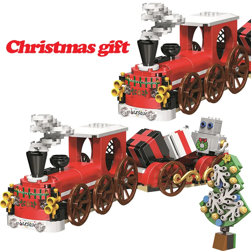 Christmas Train Building Bricks Compatible Winter Train Series Building Blocks Toy For Children GIFT 345pcs
Christmas Train Building Bricks Compatible Winter Train Series Building Blocks Toy For Children GIFT 345pcs