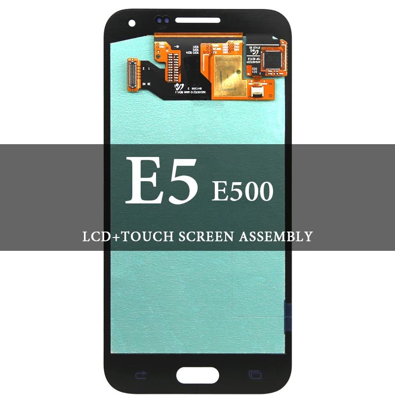 ЖК-дисплей 5,0 ''для E5 E500 с дигитайзером в сборе, сменный сенсорный экран AMOLED
ЖК-дисплей 5,0 ''для E5 E500 с дигитайзером в сборе, сменный сенсорный экран AMOLED