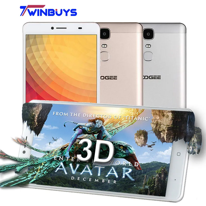 Doogee Y6 Max 3D отпечатков пальцев мобильный телефон 6.5 "1920*1080 MTK6750 qcta core Android 6.0 3 ГБ + 32