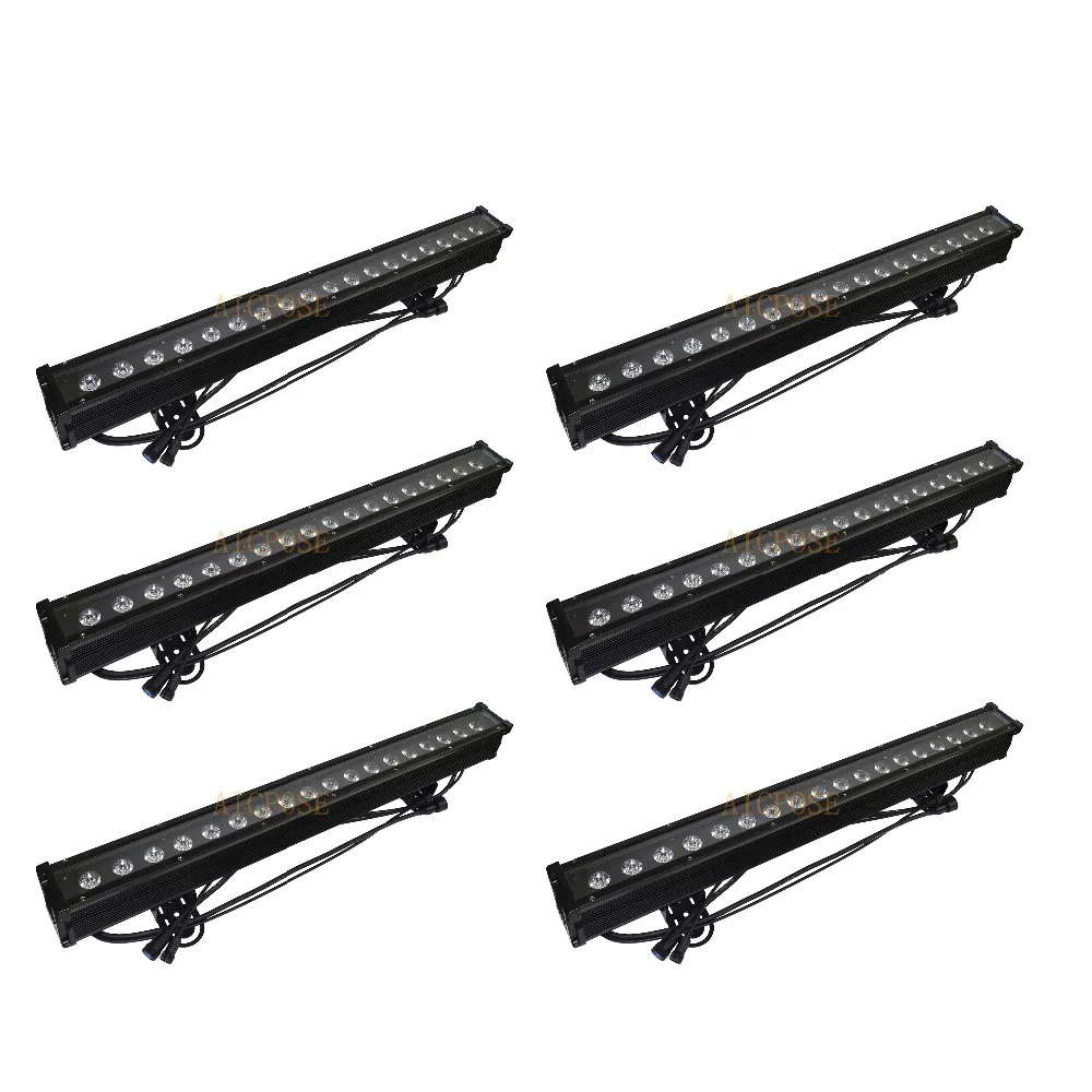 6Pcs/lots IP65 Waterproof Wall Wash Lights 18x10W RGBW 4in1 LED LED Flood Lights Dj Bar Xmas Show Lights Stage Lighting
6Pcs/lots IP65 Waterproof Wall Wash Lights 18x10W RGBW 4in1 LED LED Flood Lights Dj Bar Xmas Show Lights Stage Lighting