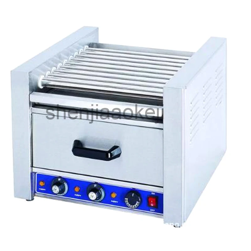 commercial Hotdog roaster machine 9-stick sausage shaft hotdog ham sausage machine insulation cabinet 220V 1200W 1pc
commercial Hotdog roaster machine 9-stick sausage shaft hotdog ham sausage machine insulation cabinet 220V 1200W 1pc