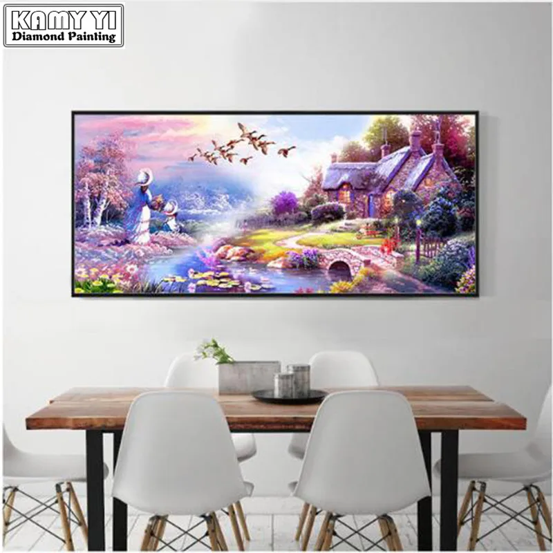 5d Diy Diamond Mosaic Home Decor Diamond Embroidery Scenery Cottage Diamond Painting Cross Stitch Patterns Rhinestones Gift XY20
5d Diy Diamond Mosaic Home Decor Diamond Embroidery Scenery Cottage Diamond Painting Cross Stitch Patterns Rhinestones Gift XY20