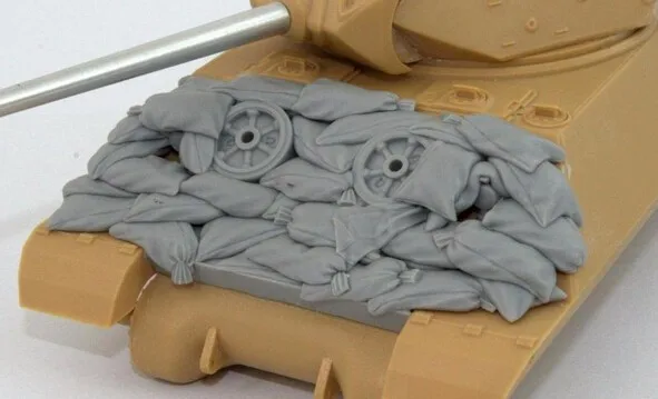 Сборный Набор фигурок из смолы в масштабе 1/35 шлифовальные пакеты для США M10 M18 M36