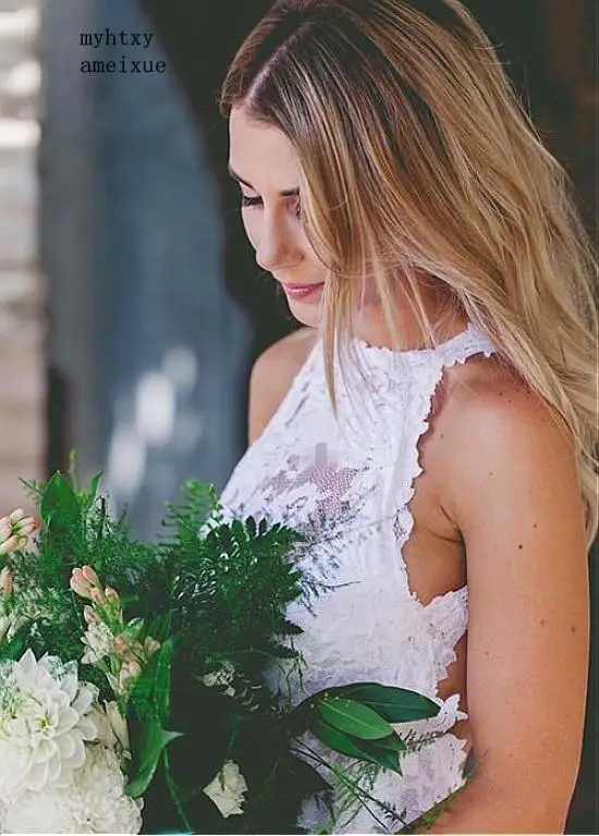 Lace Vestido De Noiva 2020 Wedding Dresses Mermaid High Collar Backless Beach Slit Boho Dubai Arabic Wedding Gown Bridal
Lace Vestido De Noiva 2020 Wedding Dresses Mermaid High Collar Backless Beach Slit Boho Dubai Arabic Wedding Gown Bridal