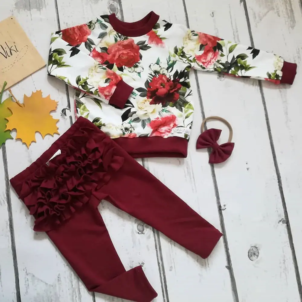Pudcoco/для новорожденных детей комплект одежды для маленьких девочек из 3 предметов, футболка с длинными рукавами и цветочным принтом + леггин...
Pudcoco/для новорожденных детей комплект одежды для маленьких девочек из 3 предметов, футболка с длинными рукавами и цветочным принтом + леггин...