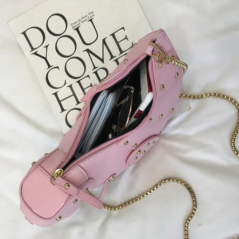 Trend Fashion 3D Dinosaur Design Rivets Pu Leather Girl's Chain Purse Shoulder Bag Tote Ladies Crossbody Mini Messenger Bag Flap
Trend Fashion 3D Dinosaur Design Rivets Pu Leather Girl's Chain Purse Shoulder Bag Tote Ladies Crossbody Mini Messenger Bag Flap