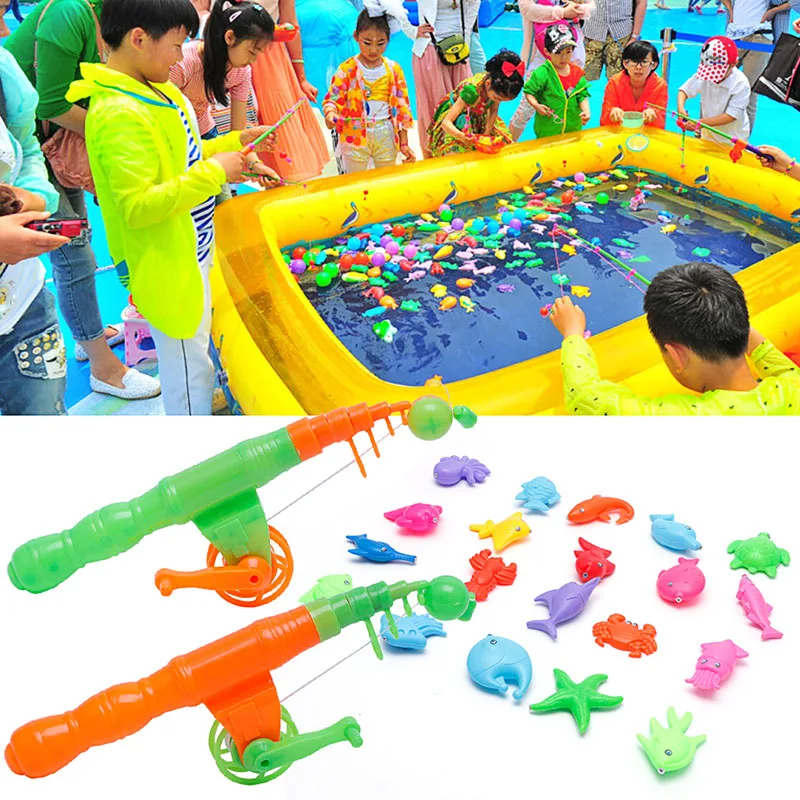 2+20 Magnetic Fishing Game Toy Rod Hook Catch Kids Children Bath Time Girl Boy Gift Fishing Toy
2+20 Magnetic Fishing Game Toy Rod Hook Catch Kids Children Bath Time Girl Boy Gift Fishing Toy