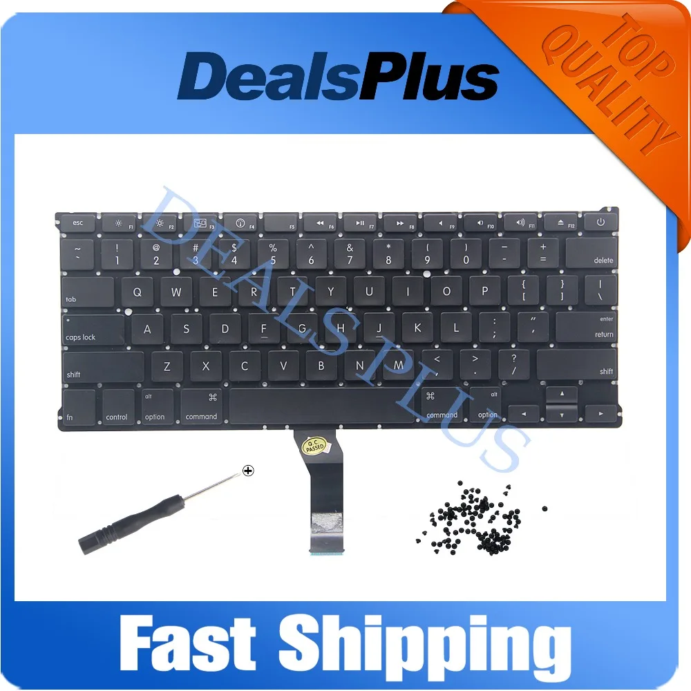 Клавиатура US для Macbook Air, клавиатура A1369 13,3 дюйма, клавиатура US MC503 MC504 2010 года
Клавиатура US для Macbook Air, клавиатура A1369 13,3 дюйма, клавиатура US MC503 MC504 2010 года