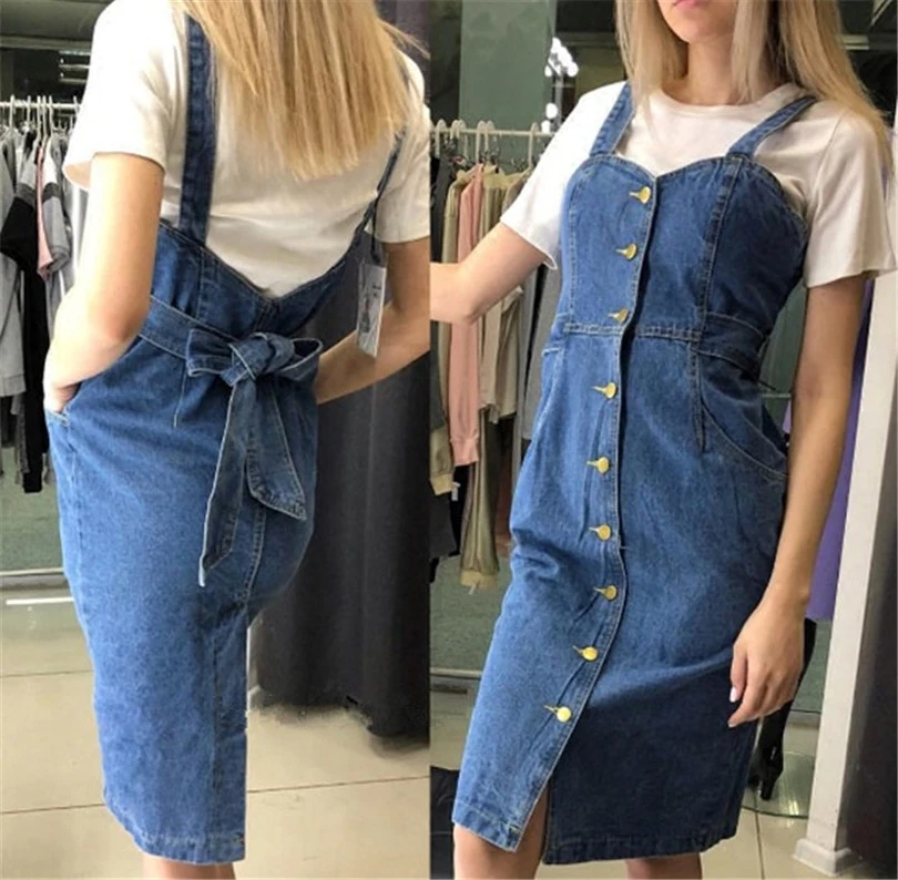 Vadim Direct Selling Cotton Straight Solid Plus Size Dress Women Dress 2018 Summer New Cowboy Single-breasted Strap Woman
Vadim Direct Selling Cotton Straight Solid Plus Size Dress Women Dress 2018 Summer New Cowboy Single-breasted Strap Woman