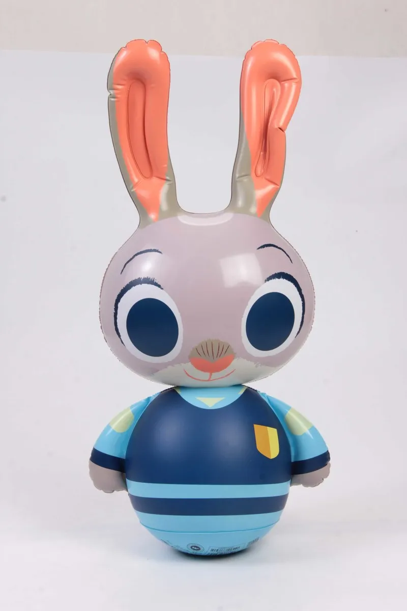 DISNEY Zootopia дети надувной кролик игрушка неваляшка ПВХ и картон милые детские