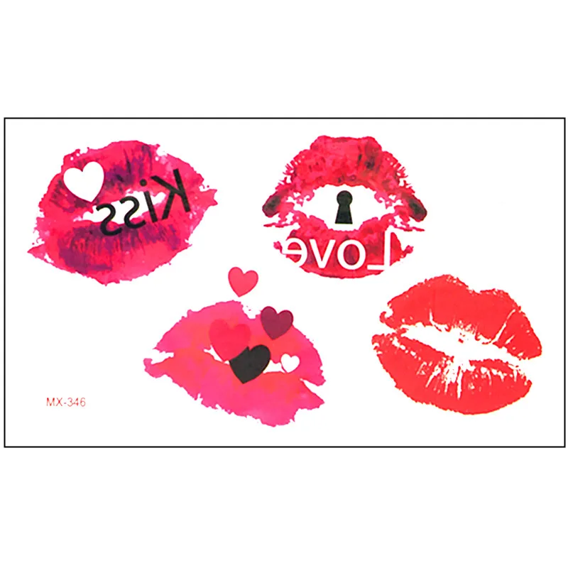 Временная водостойкая наклейка для татуировок 10 5 х6 см|tattoo making|tattoo make uplip print tattoos |