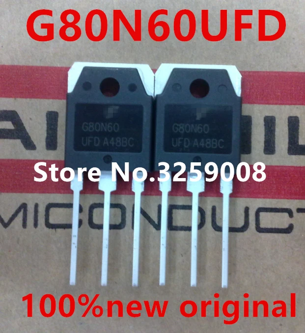 G80N60 G80N60UFD SGH80N60UFD 100% new imported original 10PCS