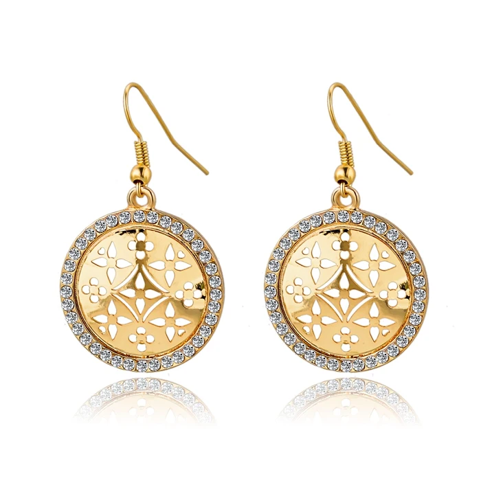 LongWay Fashion Accessories Jewelry Gold Color Round Earring Big Statement Earrings For Women Vintage Brincos Gift Ser150076
LongWay Fashion Accessories Jewelry Gold Color Round Earring Big Statement Earrings For Women Vintage Brincos Gift Ser150076