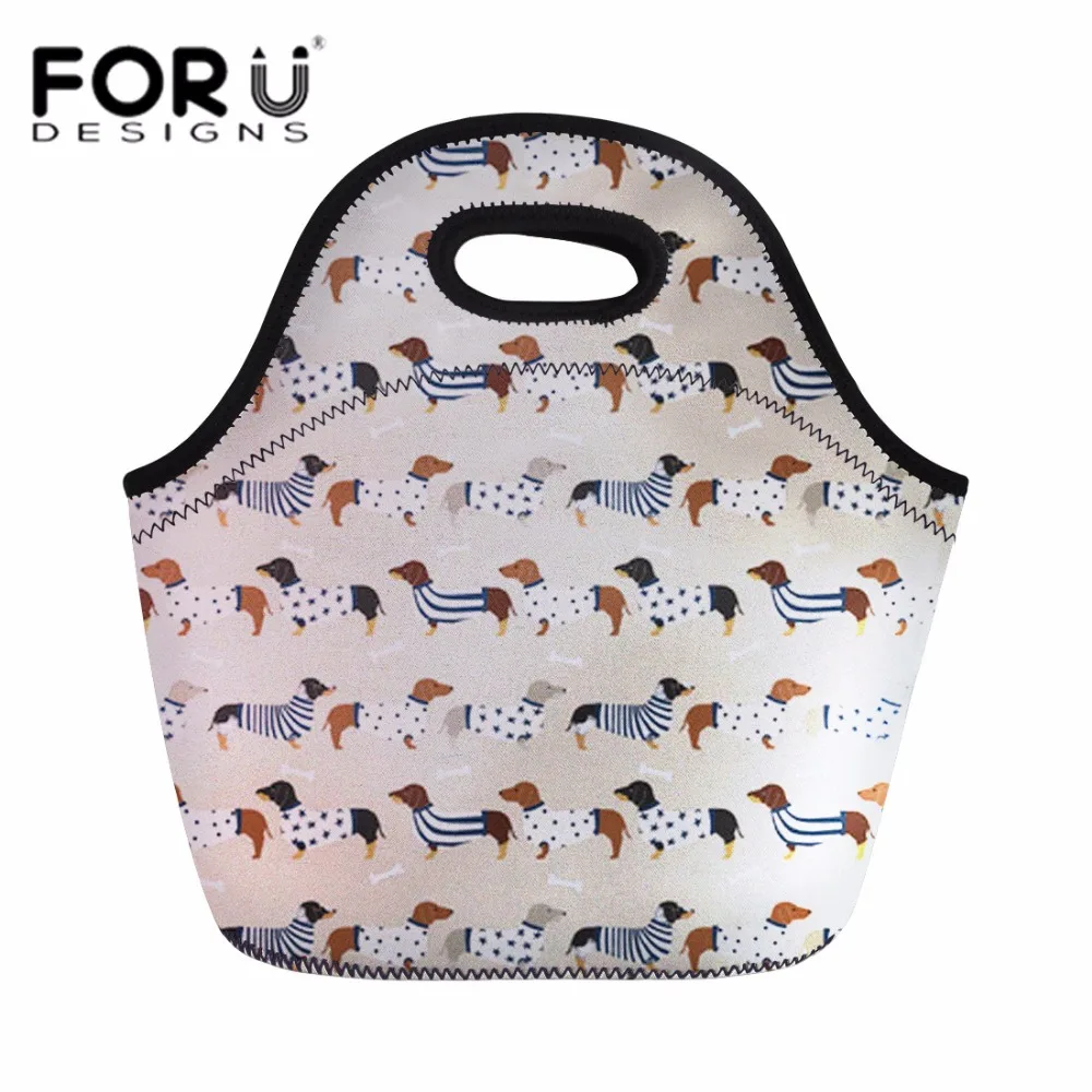 FORUDESIGNS Lunch Bag Women Fashion Handle Tote for Kids Girls Dachshund Dog School Park Picnic Lunch Box Thermal Large Storage
FORUDESIGNS Lunch Bag Women Fashion Handle Tote for Kids Girls Dachshund Dog School Park Picnic Lunch Box Thermal Large Storage