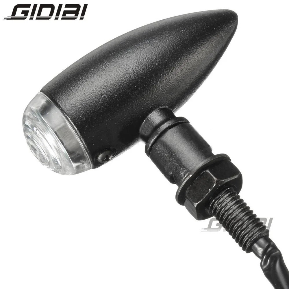 Black Mini Bullet Turn Signal Indicator Light For Honda Suzuki Kawasaki Yamaha Choppers Cruisers Motorcycle Blinker
Black Mini Bullet Turn Signal Indicator Light For Honda Suzuki Kawasaki Yamaha Choppers Cruisers Motorcycle Blinker