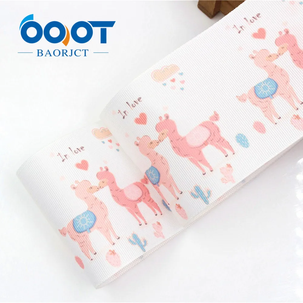 cartoon Alpaca Printed Grosgrain Ribbon 10 Yards 3" Wide 75mm DIY Hair Bow Festival Wedding Party Birthday Bridal Decoration
cartoon Alpaca Printed Grosgrain Ribbon 10 Yards 3" Wide 75mm DIY Hair Bow Festival Wedding Party Birthday Bridal Decoration