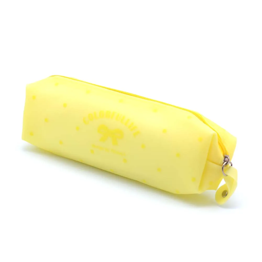 ISKYBOB Cute Candy Color Bow Jelly Silicone Waterproof Pencil Case Stationery Storage Cosmetic Bags
ISKYBOB Cute Candy Color Bow Jelly Silicone Waterproof Pencil Case Stationery Storage Cosmetic Bags
