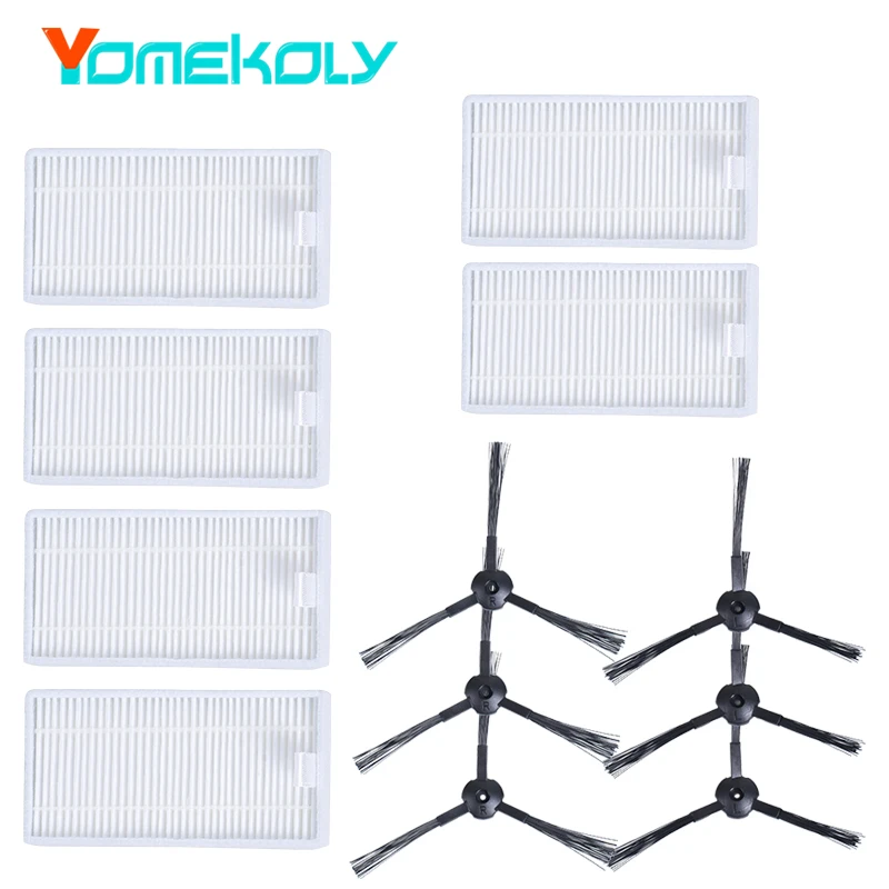 Side Brush Hepa Filter For Ilife Robot Vacuum Cleaner X5 V3 V3S V3S PRO V5 V5S V5S PRO V50 V55 Parts Kits
Side Brush Hepa Filter For Ilife Robot Vacuum Cleaner X5 V3 V3S V3S PRO V5 V5S V5S PRO V50 V55 Parts Kits