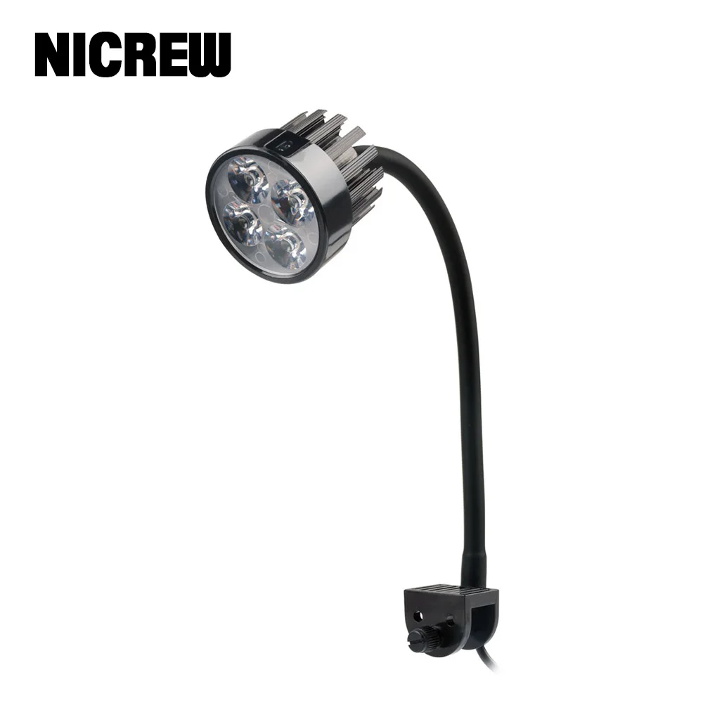 NICREW Aquarium LED Spotlight Clip-On LED Lighting Touch Sensor Switch White LED Clamp Lamp for Fish Tank 4000-12000K 4W 480LM
NICREW Aquarium LED Spotlight Clip-On LED Lighting Touch Sensor Switch White LED Clamp Lamp for Fish Tank 4000-12000K 4W 480LM