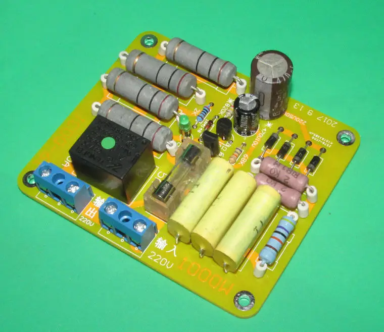 1000W Transformer Amplifier power-on delay Protection soft start circuit board AC 220V for Convergence machine | Электроника