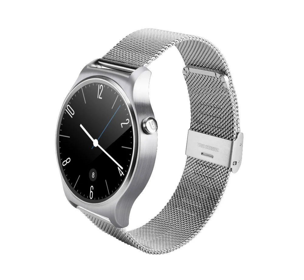 GW01 Смарт-часы 1 33 дюймов смарт-часы с Bluetooth совместимые IOS Android металлический