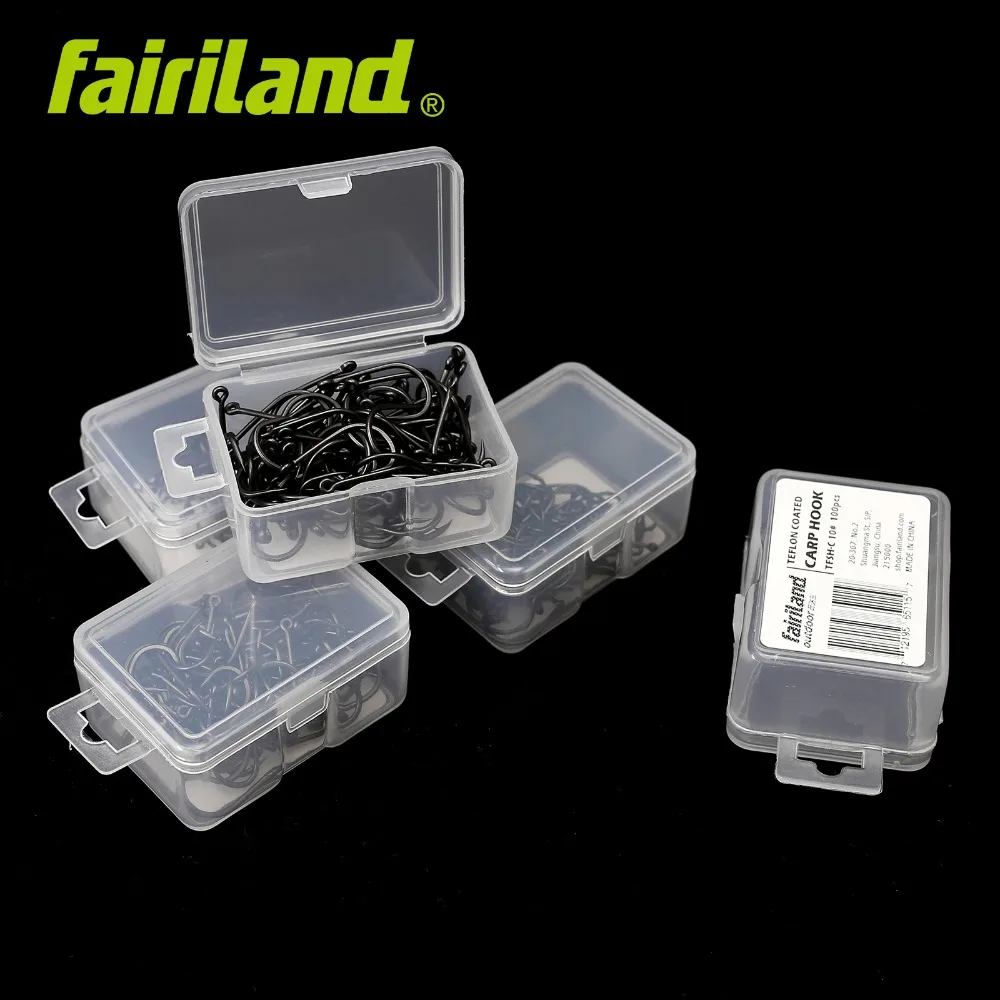 50 100pcs/Lot TFSH-C Barbed Fish Hooks Sharpened Beak Point PTFE Coated High Carbon Steel Carp Hook With Free Hook Box
50 100pcs/Lot TFSH-C Barbed Fish Hooks Sharpened Beak Point PTFE Coated High Carbon Steel Carp Hook With Free Hook Box