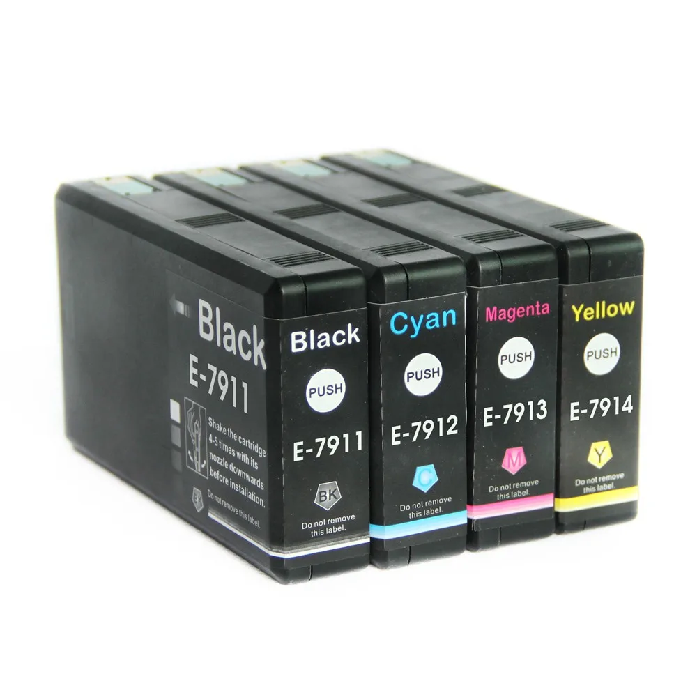 Full Ink 1Set 4 PCS Ink Cartridge T7911 T7912 T7913 T7914 FOR Epson WorkForce Pro WF-4630DWF WF-4640DTWF
Full Ink 1Set 4 PCS Ink Cartridge T7911 T7912 T7913 T7914 FOR Epson WorkForce Pro WF-4630DWF WF-4640DTWF