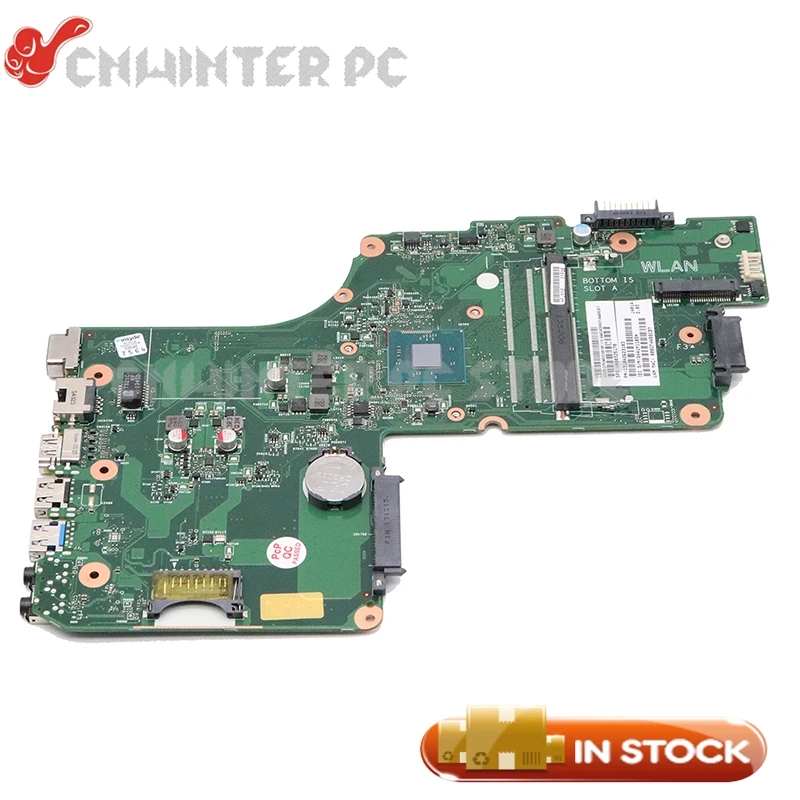 NOKOTION For TOSHIBA Satellite C55 C55-A5105 C55T-A Laptop Motherboard N2820 CPU DDR3 V000325170 6050A2623101
NOKOTION For TOSHIBA Satellite C55 C55-A5105 C55T-A Laptop Motherboard N2820 CPU DDR3 V000325170 6050A2623101