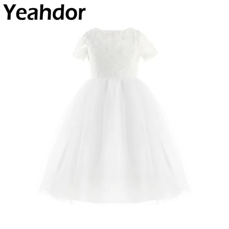 Girls Lace Princess Dress Kids White Dresses Floral Lace Round Neck Princess Dress With Hollow Heart Shape Flower Girls Dress
Girls Lace Princess Dress Kids White Dresses Floral Lace Round Neck Princess Dress With Hollow Heart Shape Flower Girls Dress