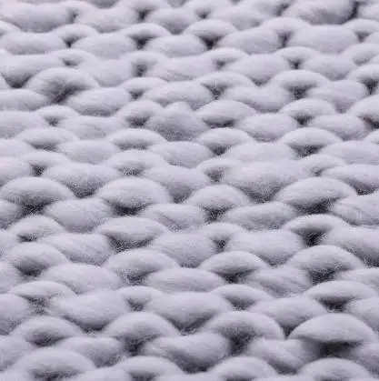 Soft Thick Line Giant Yarn Knitted Blanket Handmade Weaving Photography Props CrochetLlinen Blankets Home Decor Sofa Blanket
Soft Thick Line Giant Yarn Knitted Blanket Handmade Weaving Photography Props CrochetLlinen Blankets Home Decor Sofa Blanket