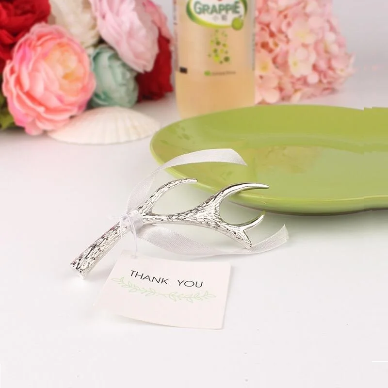 Free Shipping 100pcs lot wholesales bridal shower birthday party gifts Silver Antler wedding favors bottle openers
Free Shipping 100pcs lot wholesales bridal shower birthday party gifts Silver Antler wedding favors bottle openers