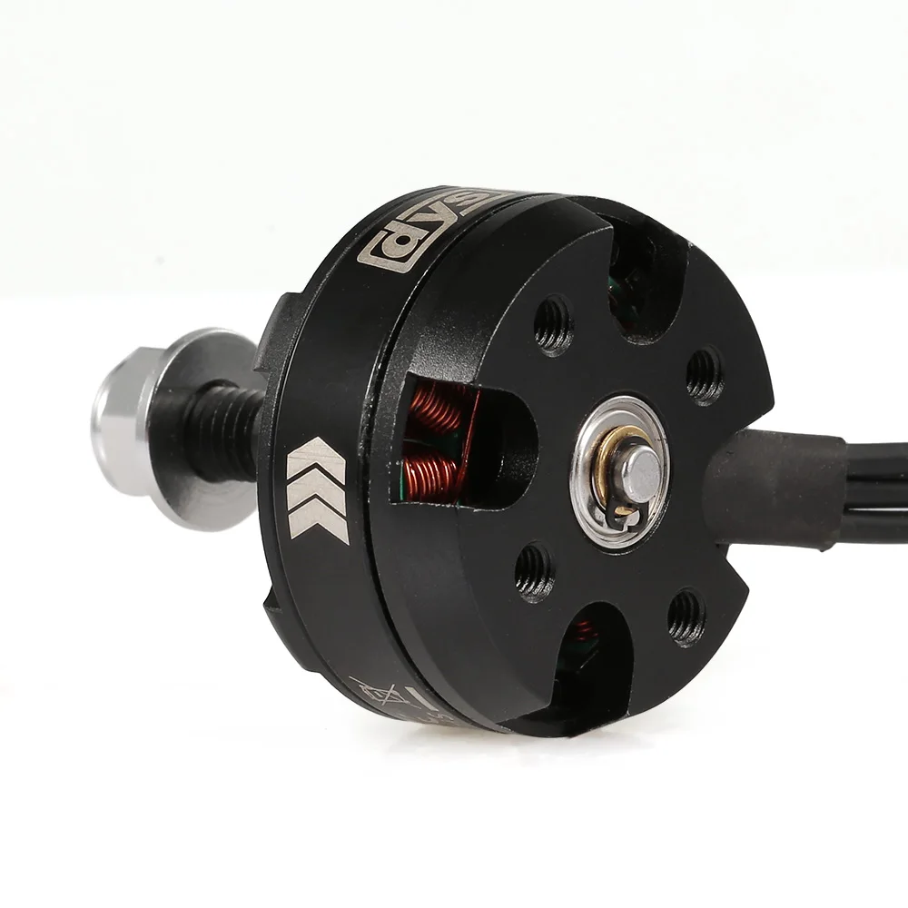 Бесщеточный двигатель GOOLRC DYS MR2204 2400KV CW Thread 3-4S самоблокирующаяся гайка Pull 360g