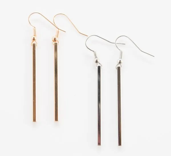 Spring Summer Hot Fashion Long Bar Dangle Drop Earrings for Women Delicate Brass Long Bar Earrings
Spring Summer Hot Fashion Long Bar Dangle Drop Earrings for Women Delicate Brass Long Bar Earrings