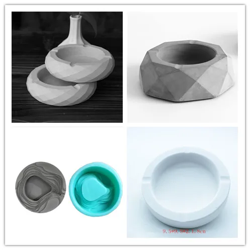 Aromatherapy gypsum molds for concrete ashtray making DIY cactus Planter Cement Pot silicone mold
Aromatherapy gypsum molds for concrete ashtray making DIY cactus Planter Cement Pot silicone mold