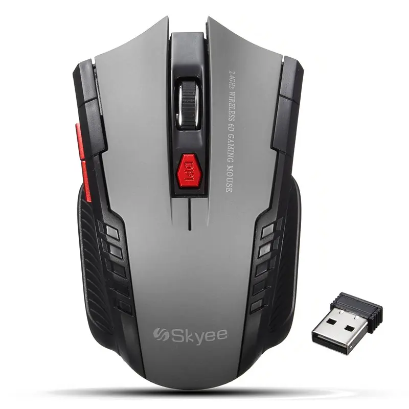 New 2.4Ghz Mini Portable Wireless Mouse USB Optical 2000DPI Adjustable Professional Game Gaming Mouse Mice For PC Laptop
New 2.4Ghz Mini Portable Wireless Mouse USB Optical 2000DPI Adjustable Professional Game Gaming Mouse Mice For PC Laptop